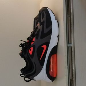 Nike air max 200 thunder grey/hot punch- black